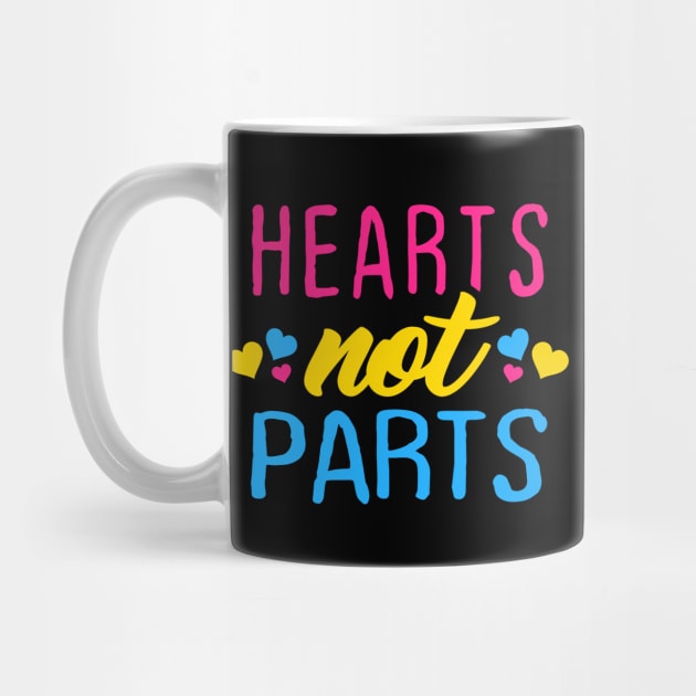 Hearts Not Parts by NinthStreetShirts